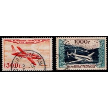 Luftpost. De 2 højeste værdier i sættet.